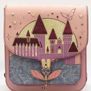 Harry Potter Hogwarts Castle Sunset Mini Backpack